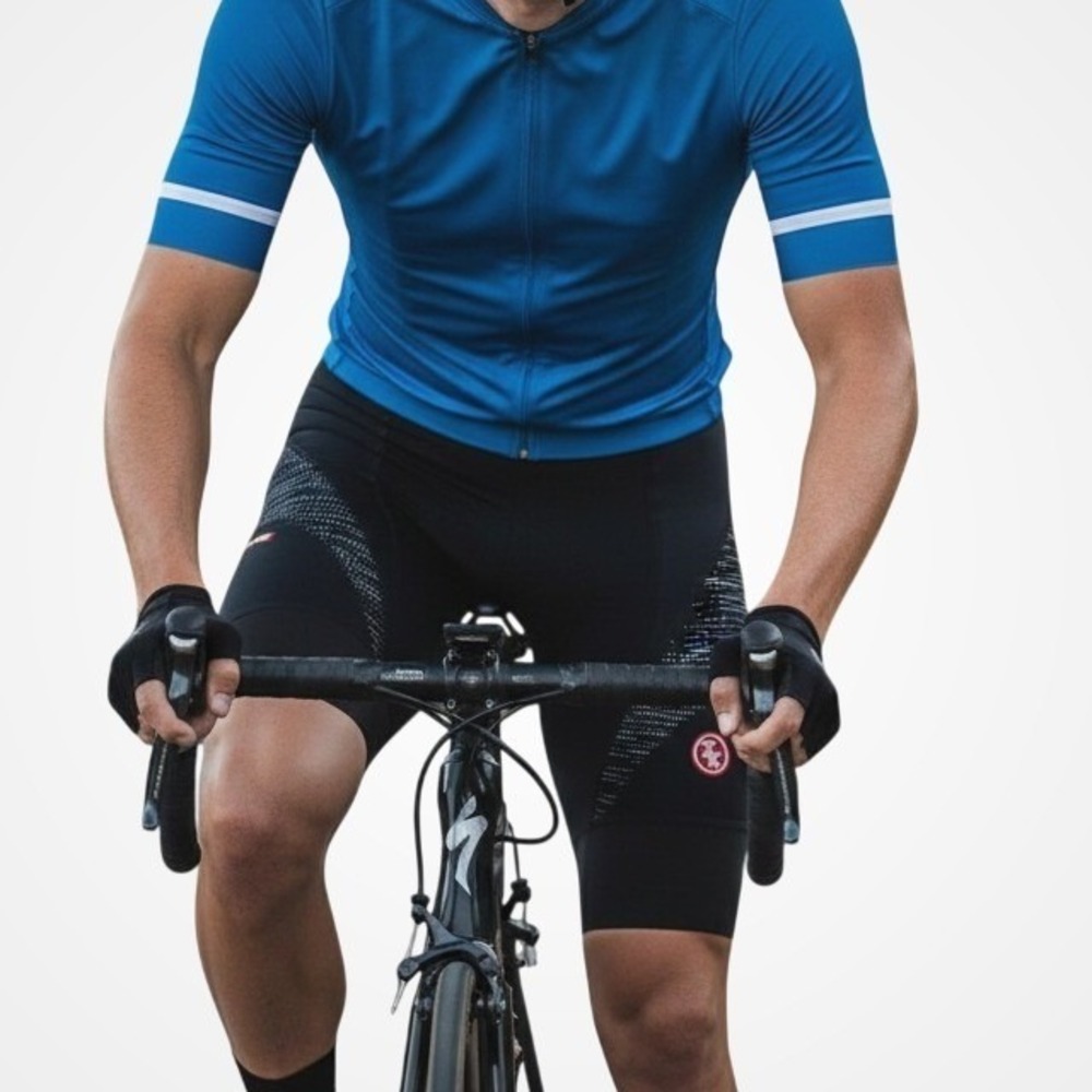 Souke Sports Cycling Shorts Adult M Black Red Padded Biking Training‎ Outdoor